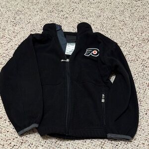 2/$10 Black Fleece Jacket with Logo